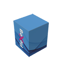 Caja parte superior 1 solapa, fondo con cierre