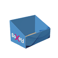 Caja bandeja inclinada